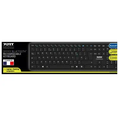 PORT DESIGNS Rechargeable Bluetooth Keyboard Ultra Slim - Port Designs - Clavier - visuel 6