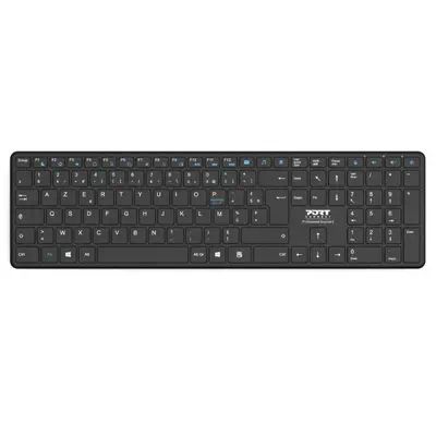PORT DESIGNS Rechargeable Bluetooth Keyboard Ultra Slim - Port Designs - Clavier - visuel 1