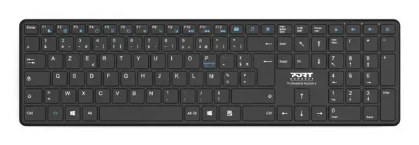 Port Designs 900903-R-UK clavier Maison Bluetooth QWERTY Anglais britannique Noir - Clavier - visuel 7