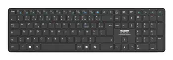 Meilleur prix Port Designs 900903-R-UK clavier Maison Bluetooth QWERTY Anglais britannique Noir