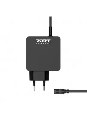 Port Designs 900090B-EU chargeur d'appareils mobiles Netbook, Ordinateur portable, Universel Noir Se - Chargeur et alimentation - visuel 1