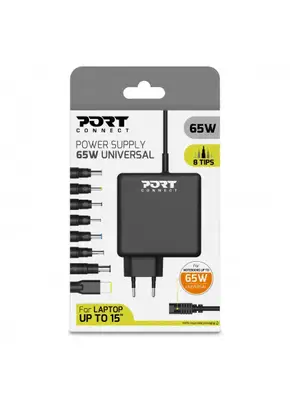 Port Designs 900093B-EU chargeur d'appareils mobiles Ordinateur portable, Universel Noir Secteur Int - Boitier d'alimentation - visuel 10