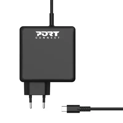 Port Designs 900097B-EU chargeur d'appareils mobiles Smartphone, Tablette Noir Secteur Charge rapide - Boitier d'alimentation - visuel 1
