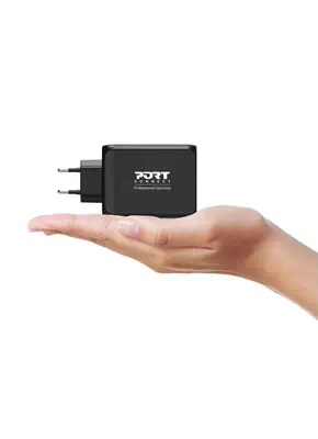 Port Designs 900107-EU chargeur d'appareils mobiles Netbook, Ordinateur portable, Smartphone, Tablet - Boitier d'alimentation - visuel 4