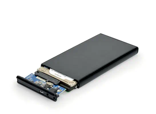 Port Designs 900030 Boîtier de disques de stockage Enceinte ssd Noir 2.5" - Accessoire - visuel 1