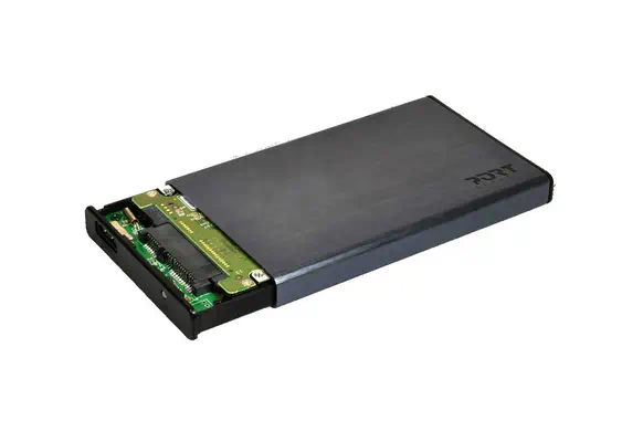Port Designs 900035 Boîtier de disques de stockage Enceinte ssd Noir 2.5" - Accessoire - visuel 2