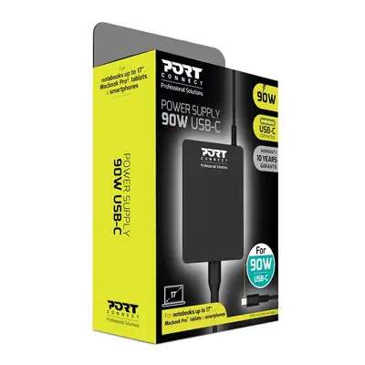 Port Designs 900098 adaptateur de puissance & onduleur Intérieure 90 W Noir - Boitier d'alimentation - visuel 9