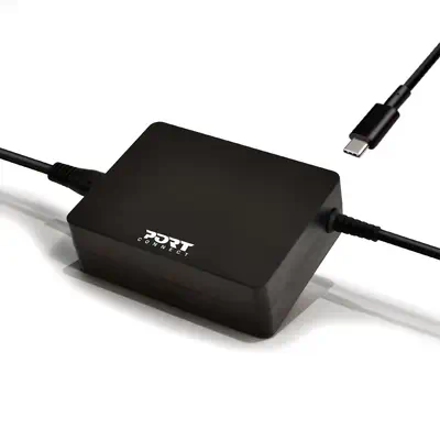 Port Designs 900098 adaptateur de puissance & onduleur Intérieure 90 W Noir - Boitier d'alimentation - visuel 1