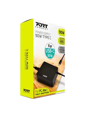 Port Designs 900098-EU adaptateur de puissance & onduleur Intérieure 90 W Noir - Boitier d'alimentation - visuel 5