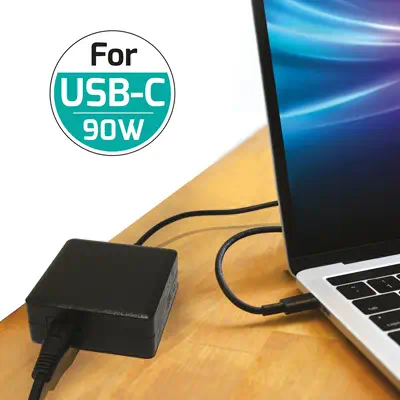 Port Designs 900098 adaptateur de puissance & onduleur Intérieure 90 W Noir - Boitier d'alimentation - visuel 5