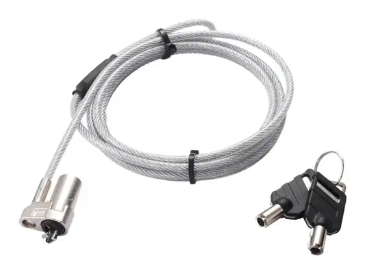 PORT SLIM KEYED SECURITY CABLE PORTDESIGNS - Autre Accessoire pour portable - visuel 2