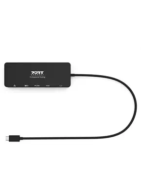 Port Designs 901909 station d'accueil Avec fil USB 3.2 Gen 1 (3.1 Gen 1) Type-C Noir - Station d'accueil pour portable - visuel 5