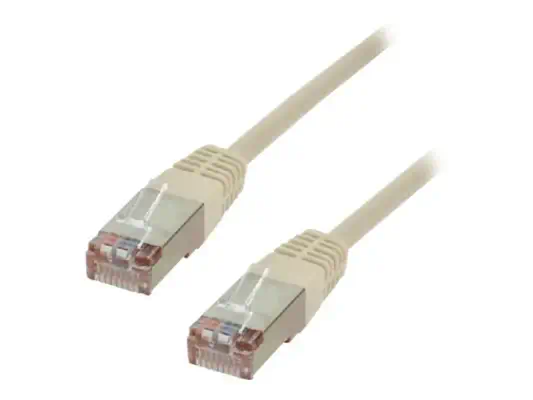 MCL Cordon de brassage RJ45 CAT 5e F/UTP - 5m Gris (P - Câble RJ et Fibre optique - visuel 1