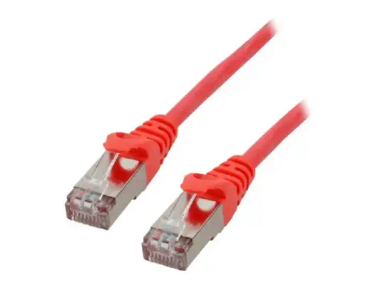 MCL Cordon de brassage RJ45 CAT 6 F/UTP - 3m Rouge (P - Câble RJ et Fibre optique - visuel 1