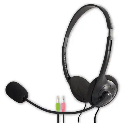 MCL CSQ-M/NZ Casque Avec fil Arceau Appels/Musique Noir - Casque Micro - visuel 1