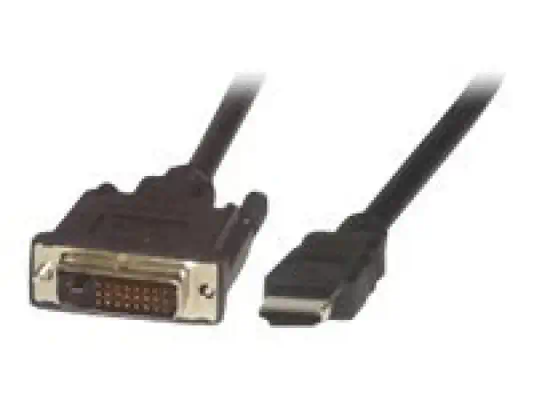 MCL Cable HDMI male (19 pts)/ DVI-D male - 2m (P - Câble HDMI - visuel 1