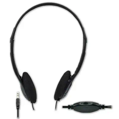MCL CSQ-HEAD/N écouteur/casque Avec fil Arceau Musique Noir - Casque Micro - visuel 3