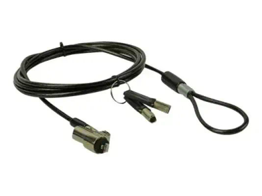 MCL Antivol type câble à encoche étroite système à clé 1.80m - Autre Accessoire pour portable - visuel 4