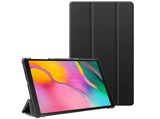 DLH COQUE ETUI FOLIO POUR SAMSUNG GALAXY TAB A - Etui et Housse - visuel 1