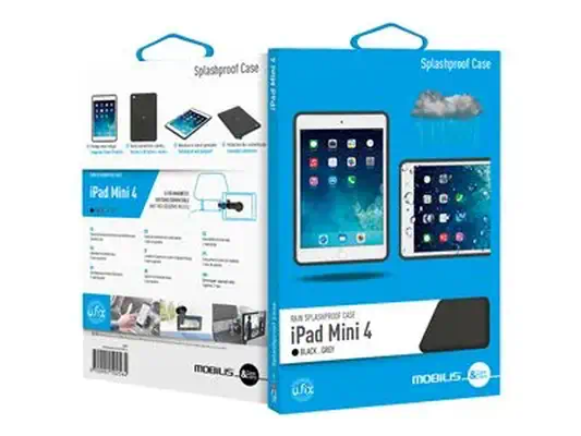 RAIN SPLASHPROOF CASE F/IPAD MINI 4 - Mobilis - Sacoche & Housse - visuel 3