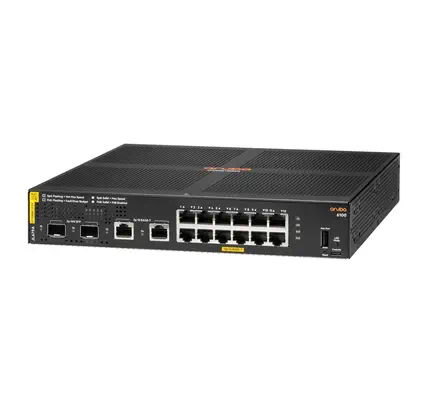 6100 12G Class4 PoE 2G/2SFP+ 139W HP - visuel 1 - hello RSE - Commutateurs de couche d'accès Aruba CX d'entrée de gamme