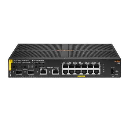 6100 12G Class4 PoE 2G/2SFP+ 139W - HP - Switchs et Hubs - visuel 1