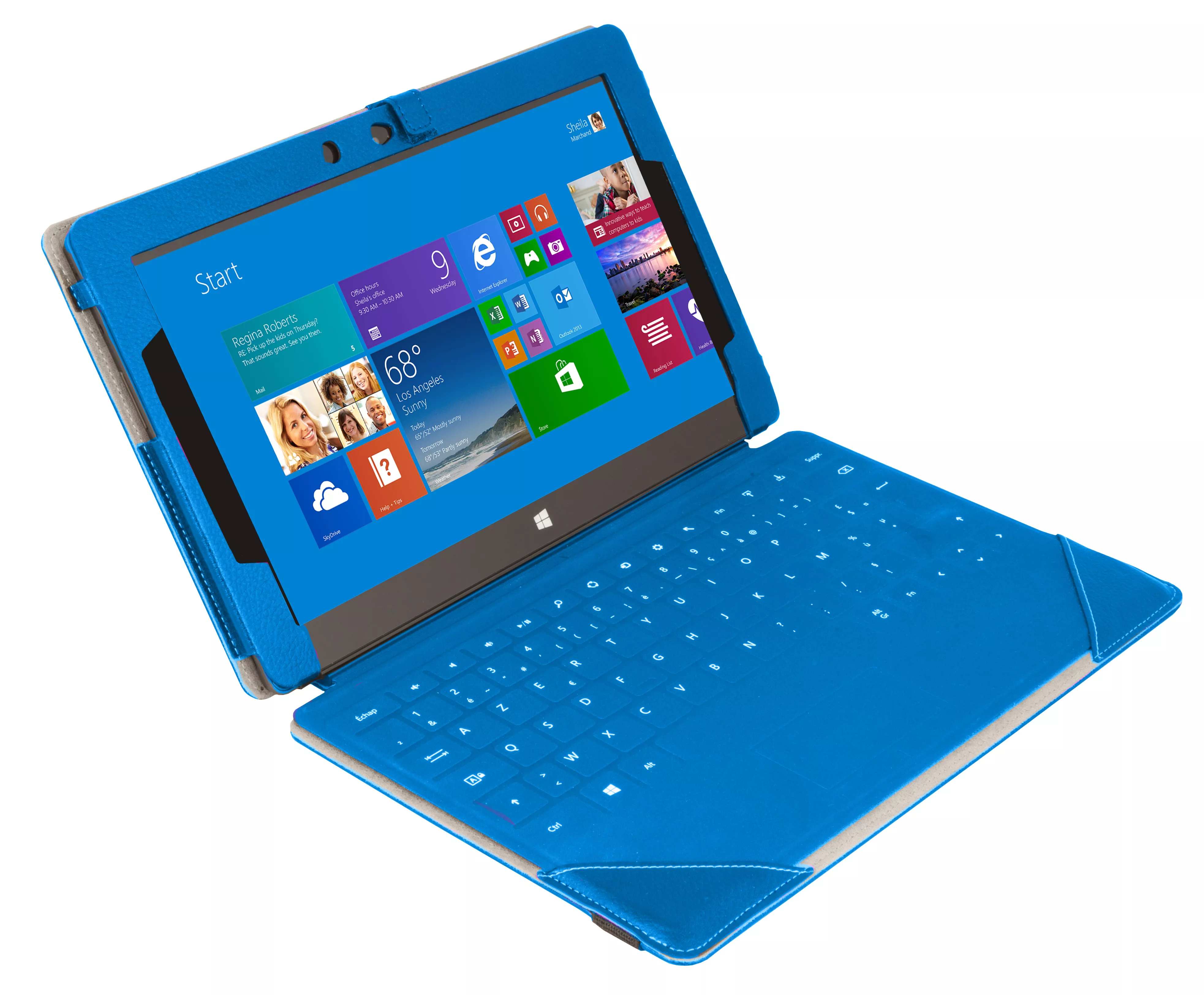 Vente URBAN FACTORY Etui Elegant Folio pour Microsoft Surface 2 au meilleur prix