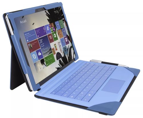 Achat URBAN FACTORY Folio Case for Microsoft Surface Pro4 - Bright Blue - 3760170853871