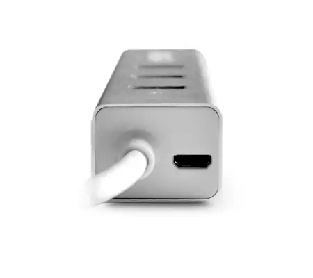Urban Factory TCM02UF station d'accueil USB 3.2 Gen 1 (3.1 Gen 1) Type-C Argent - Station d'accueil pour portable - visuel 5