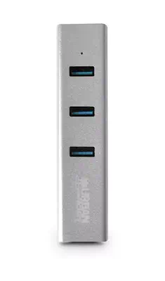 Urban Factory TCM02UF station d'accueil USB 3.2 Gen 1 (3.1 Gen 1) Type-C Argent - Station d'accueil pour portable - visuel 4