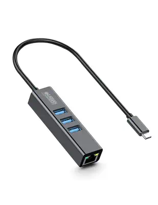 Urban Factory TCM02UF station d'accueil USB 3.2 Gen 1 (3.1 Gen 1) Type-C Argent - Station d'accueil pour portable - visuel 3