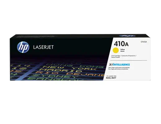 HP 410A toner LaserJet jaune authentique - Toner - visuel 1