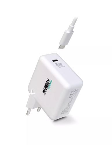 Achat URBAN FACTORY Chargeur secteur GaN USB-C Eco-conçu 65W - 3760170882147