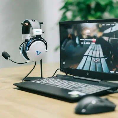 Steelplay Casque Filaire Son 3D - HP52 - Blanc (Multi) - Casque Micro - visuel 2