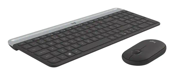 Logitech 920-009190 clavier Souris incluse Universel RF sans fil AZERTY Français Graphite - Pack Clavier, souris - visuel 6