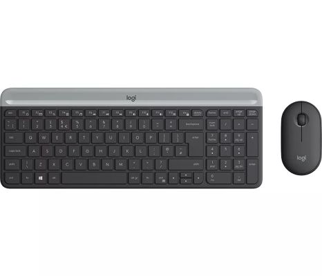 Vente Pack Clavier, souris LOGITECH Slim Wireless Keyboard and Mouse Combo sur hello RSE