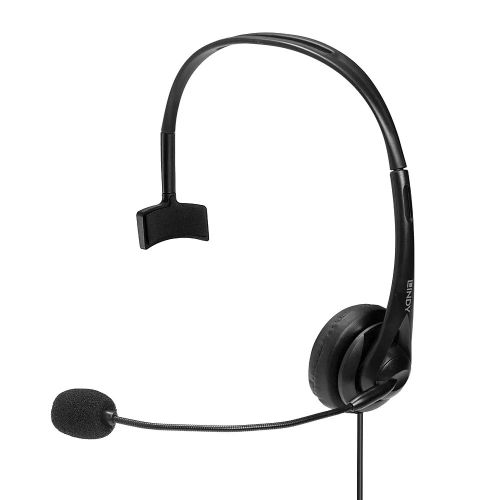 Vente Casque Micro LINDY 3.5mm & USB Type C Monaural Headset