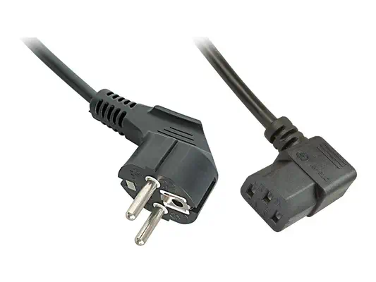 LINDY 3m IEC Mains lead angled - Lindy - Câble divers - visuel 2