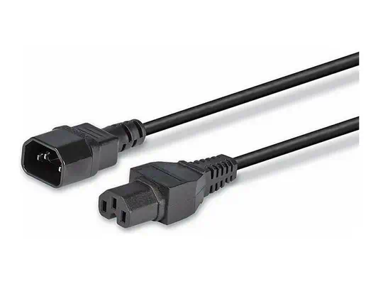 LINDY 2m IEC C14 to IEC C15 Extension Cable - Lindy - Câble divers - visuel 2