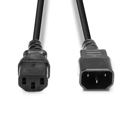 LINDY 1m IEC C14 an IEC C13 Mains Cable - Lindy - Câble divers - visuel 4