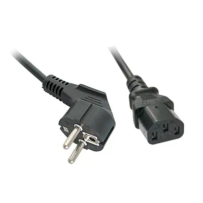 LINDY 0.7m IEC-Extension Cable C14 to C13 - Lindy - Câble divers - visuel 1