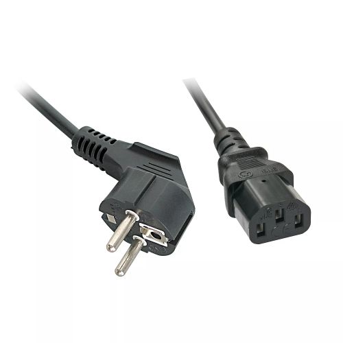 Achat LINDY IEC-Mains lead 2m Schuko 2 Pin Plug to IEC C13 - 4002888303354