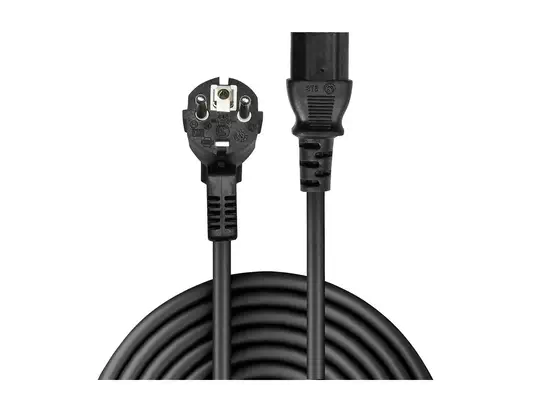 LINDY IEC-Mains lead 2m Schuko 2 Pin Plug to IEC C13 - Lindy - Câble divers - visuel 1