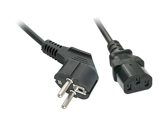 LINDY IEC-Mains lead 5m Schuko 2 Pin Plug to IEC C13 - Lindy - Câble divers - visuel 1