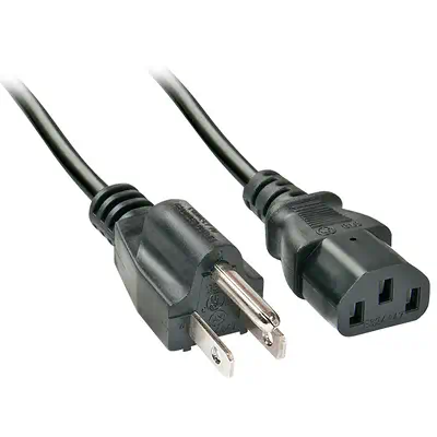 LINDY 2m IEC mains lead US - Lindy - Câble divers - visuel 1