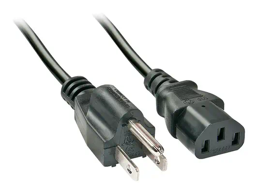 LINDY 2m IEC mains lead US - Lindy - Câble divers - visuel 2