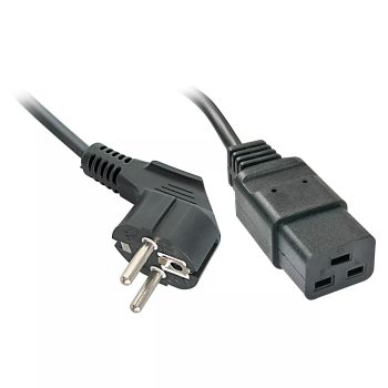 Achat LINDY Schuko to IEC C19 Mains Cable 2m for IEC cold device au meilleur prix