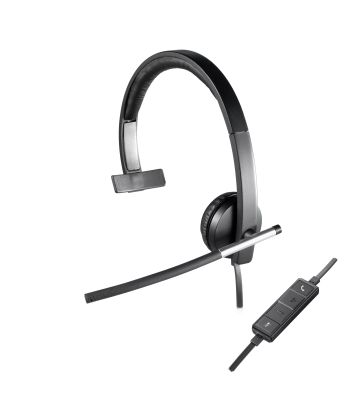 Achat LOGITECH USB Headset Mono H650e Headset on-ear wired - 5099206041189