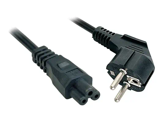 LINDY 2m Schuko to IEC C5 Power Cable - Lindy - Câble divers - visuel 1