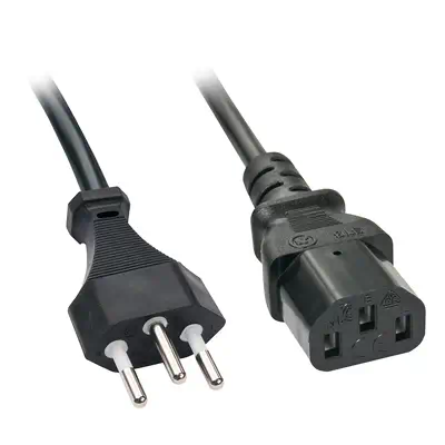 Achat Câble divers LINDY IEC-Mains lead 3m Swiss Plug to IEC C13 sur hello RSE